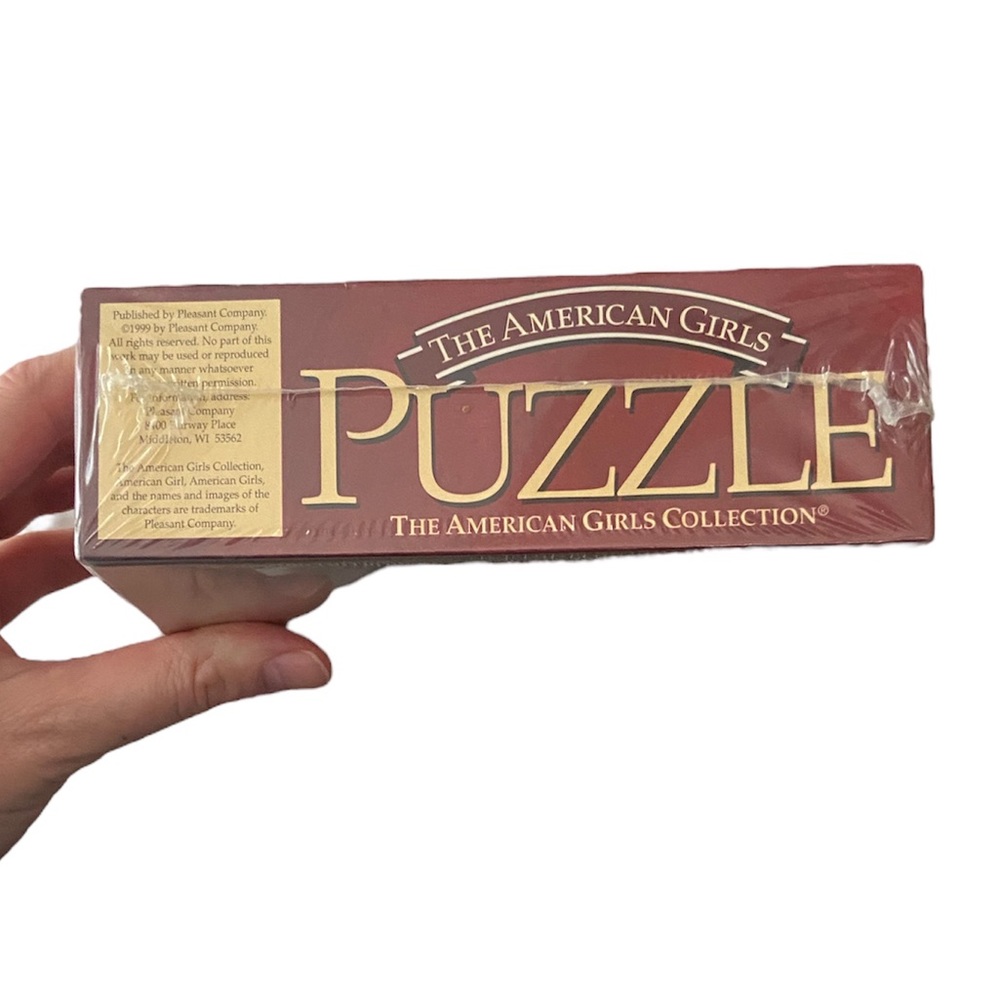 Vintage Rare New In Box With Plastic Still On American Girl Pleasant Co Puzzle - Picture 6 of 7